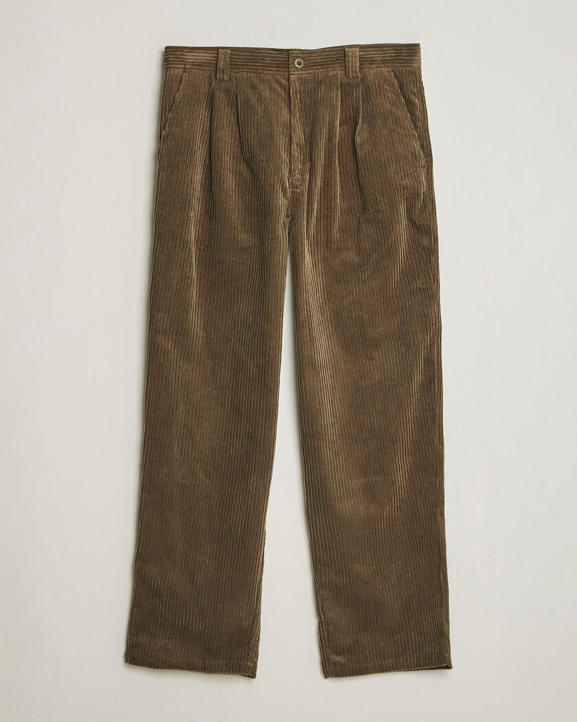 A.P.C. Ricky Corduroy Trousers Taupe – Ruskea