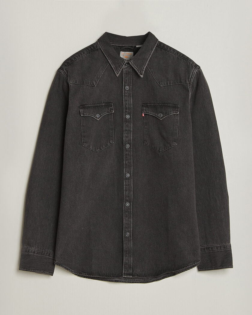 Levi's Barstow Western Standard Shirt Thermodapt Black – Musta