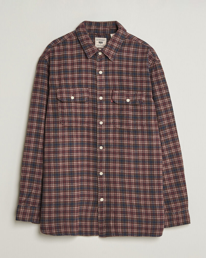 Levi's Jackson Worker Shirt Vineyard Wine – Punainen