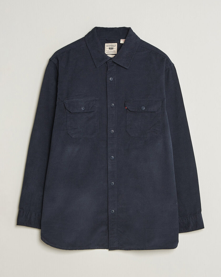 Levi's Jackson Corduroy Worker Shirt Nightfall Navy – Sininen