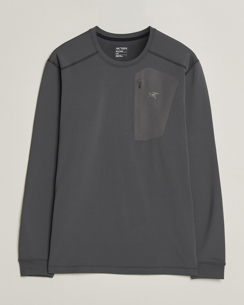 Arc'teryx Rho LT Baselayer Crew Neck Cloud – Harmaa