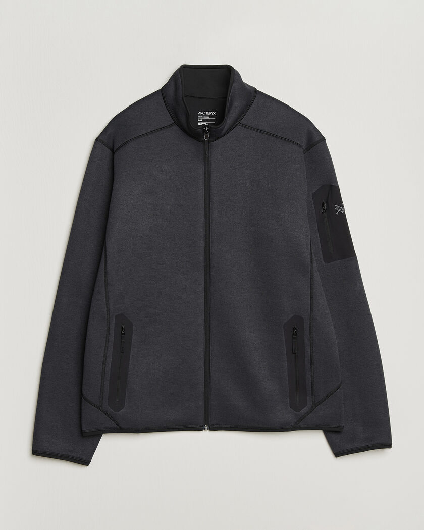Arc'teryx Covert Full Zip Black Heather – Musta