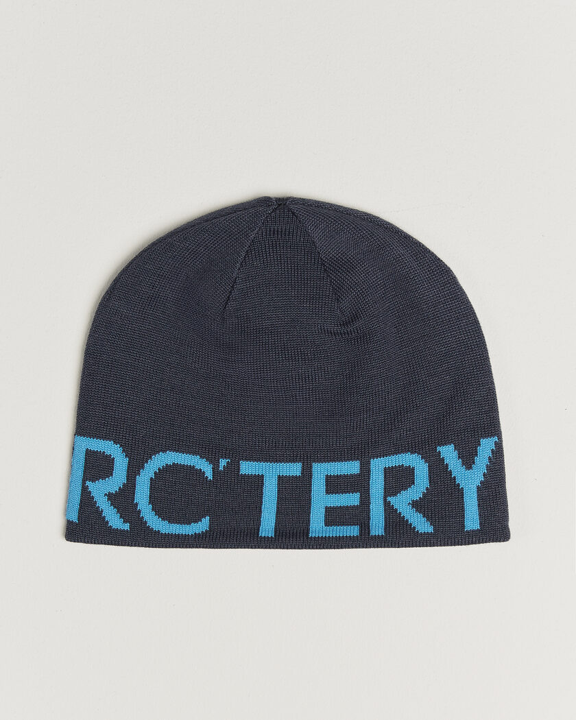 Arc'teryx Word Head Beanie Black Sapphire/Aqua – Sininen