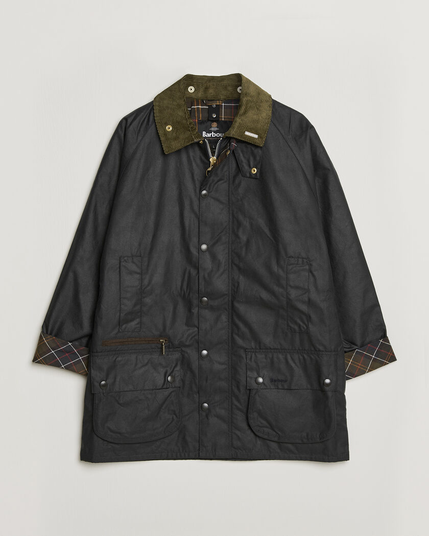 Barbour Lifestyle Icons Beaufort Wax Jacket Navy – Sininen