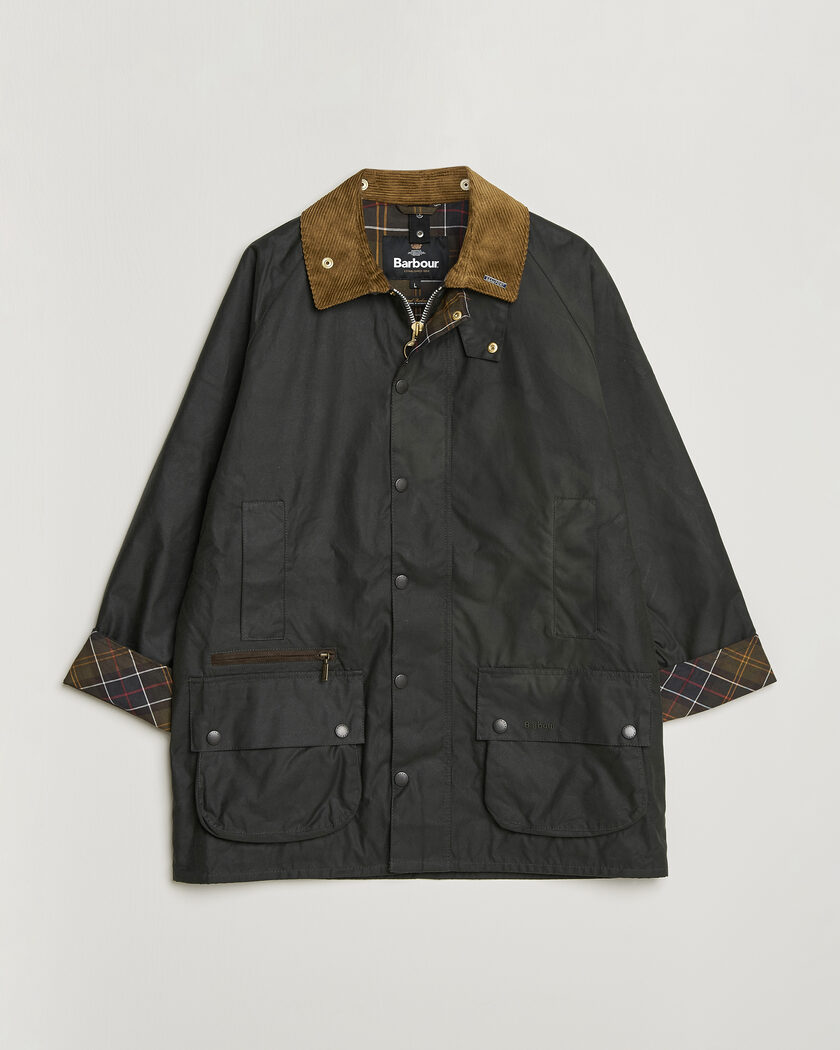 Barbour Lifestyle Icons Beaufort Wax Jacket Sage – Vihreä