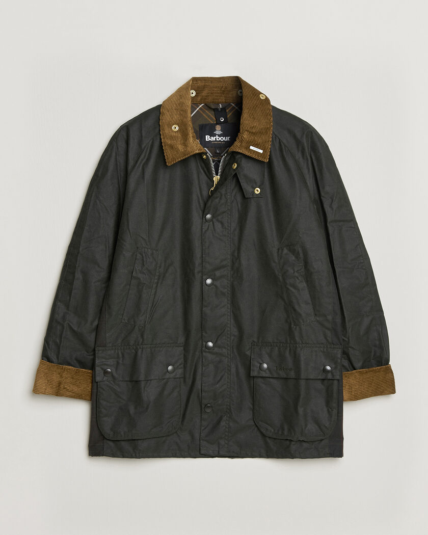 Barbour Lifestyle Icons Ashby Wax Jacket Sage – Vihreä