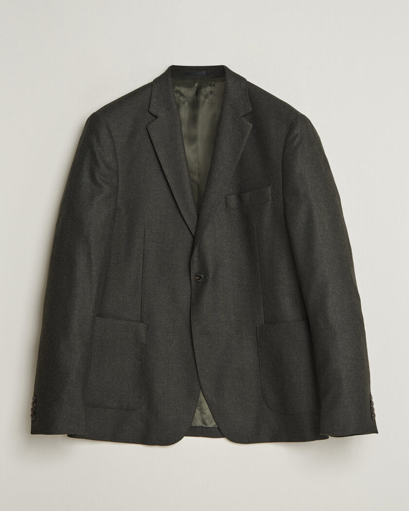 Barbour Lifestyle Fairford Herringbone Blazer Forest – Vihreä
