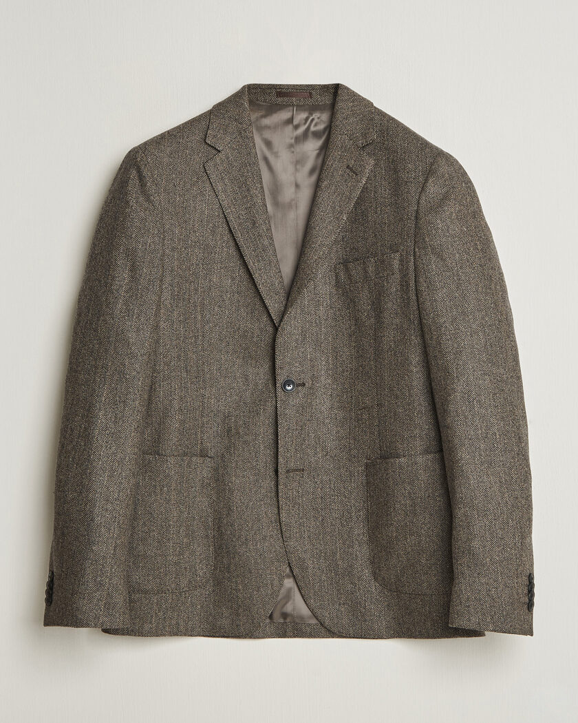 Barbour Lifestyle Fairford Herringbone Blazer Grey Marl – Harmaa