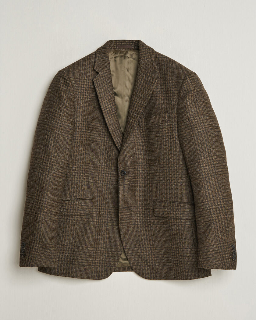 Barbour Lifestyle Bryson Moons Check Blazer Brown – Ruskea
