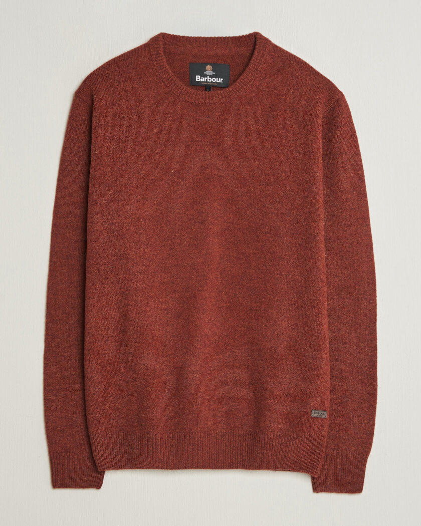 Barbour Lifestyle Patch Crew Russet – Punainen