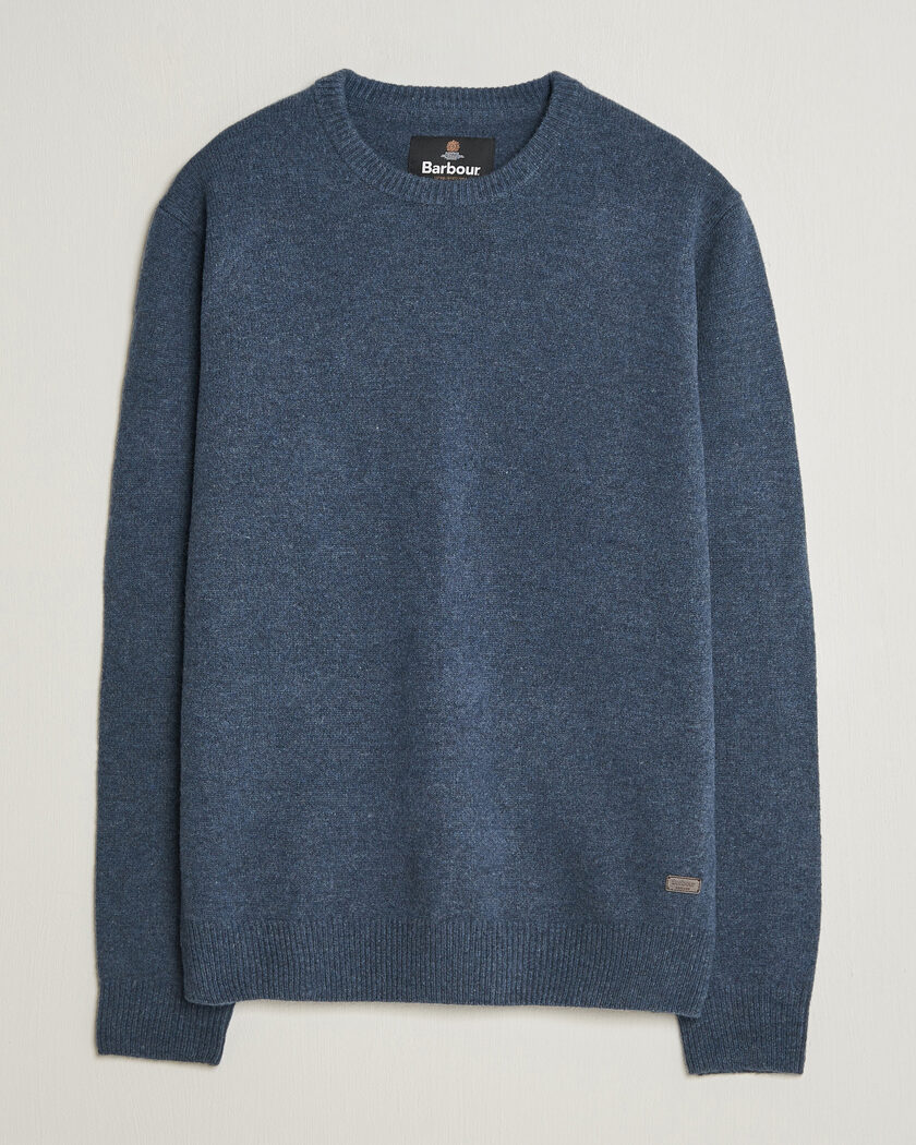 Barbour Lifestyle Patch Crew Dark Indigo – Sininen