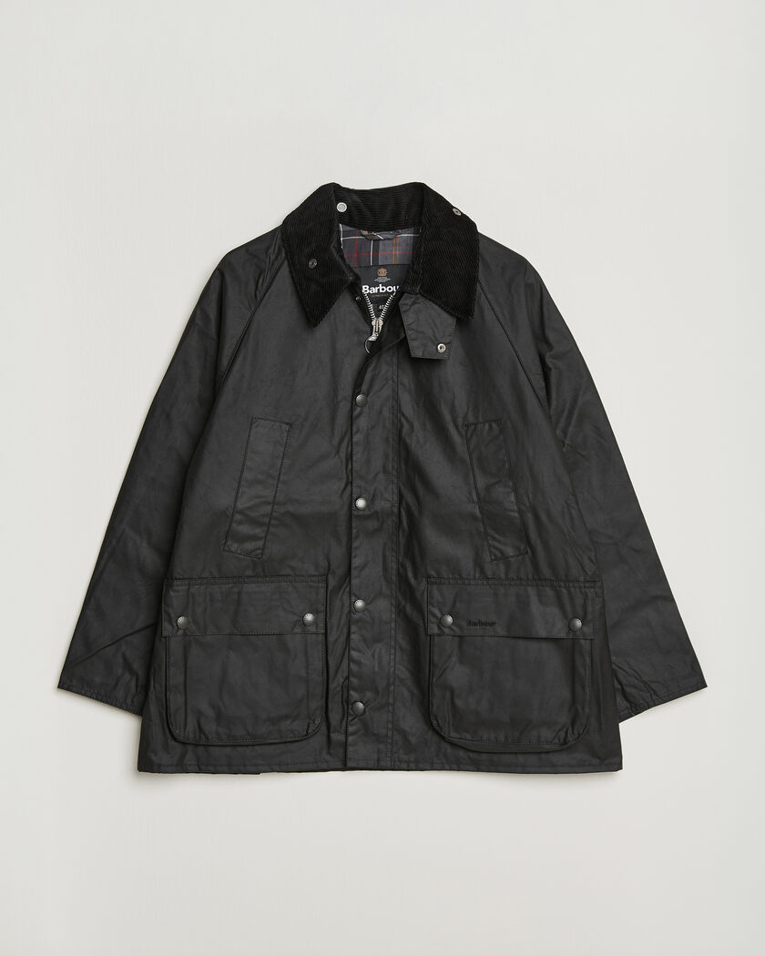Barbour Heritage Oversize Bedale Wax Jacket Black – Musta
