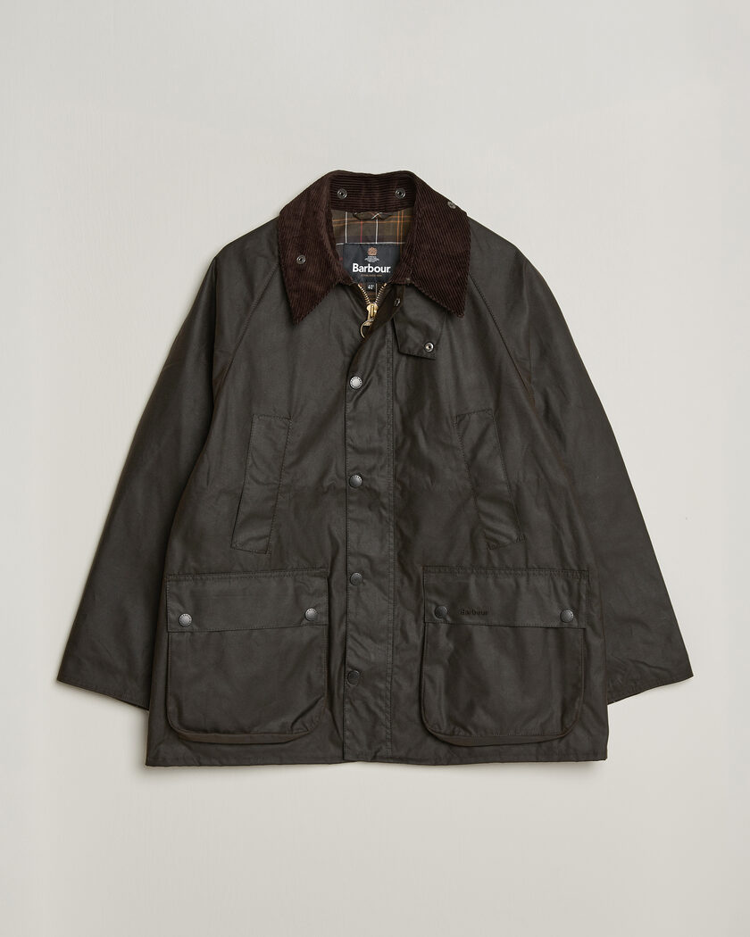 Barbour Heritage Oversize Bedale Wax Jacket Dark Brown – Ruskea
