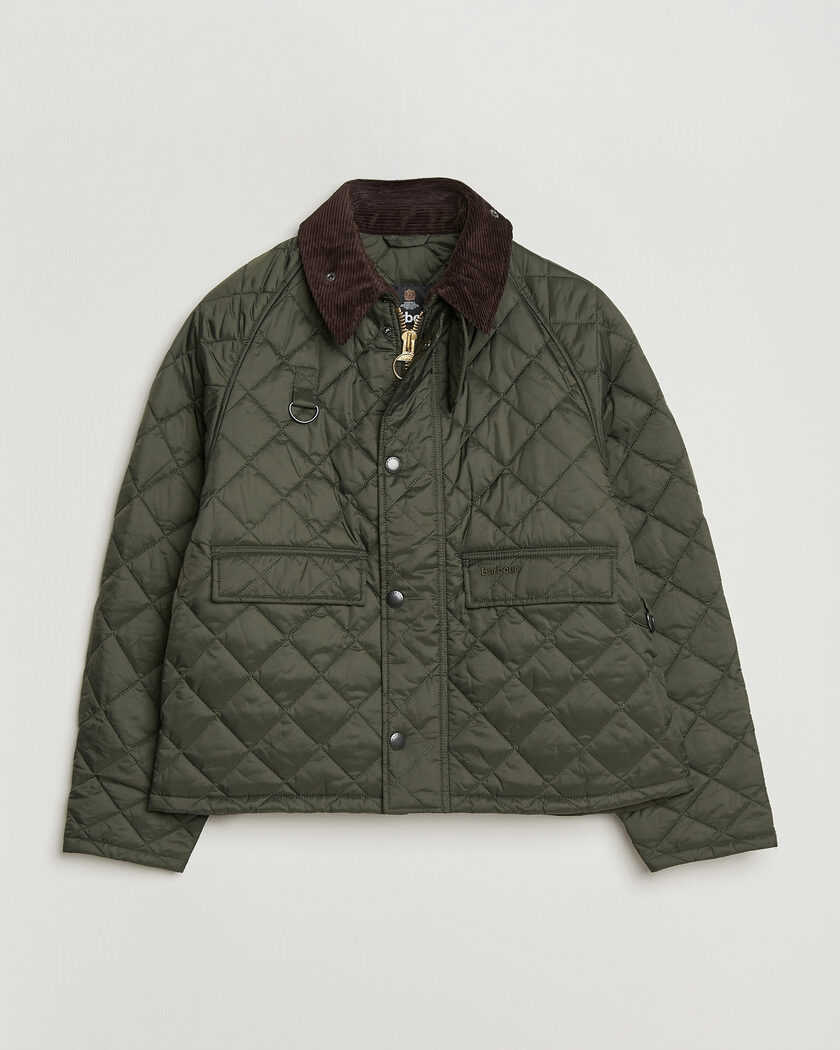 Barbour Heritage Spey Quilted Jacket Sage – Vihreä