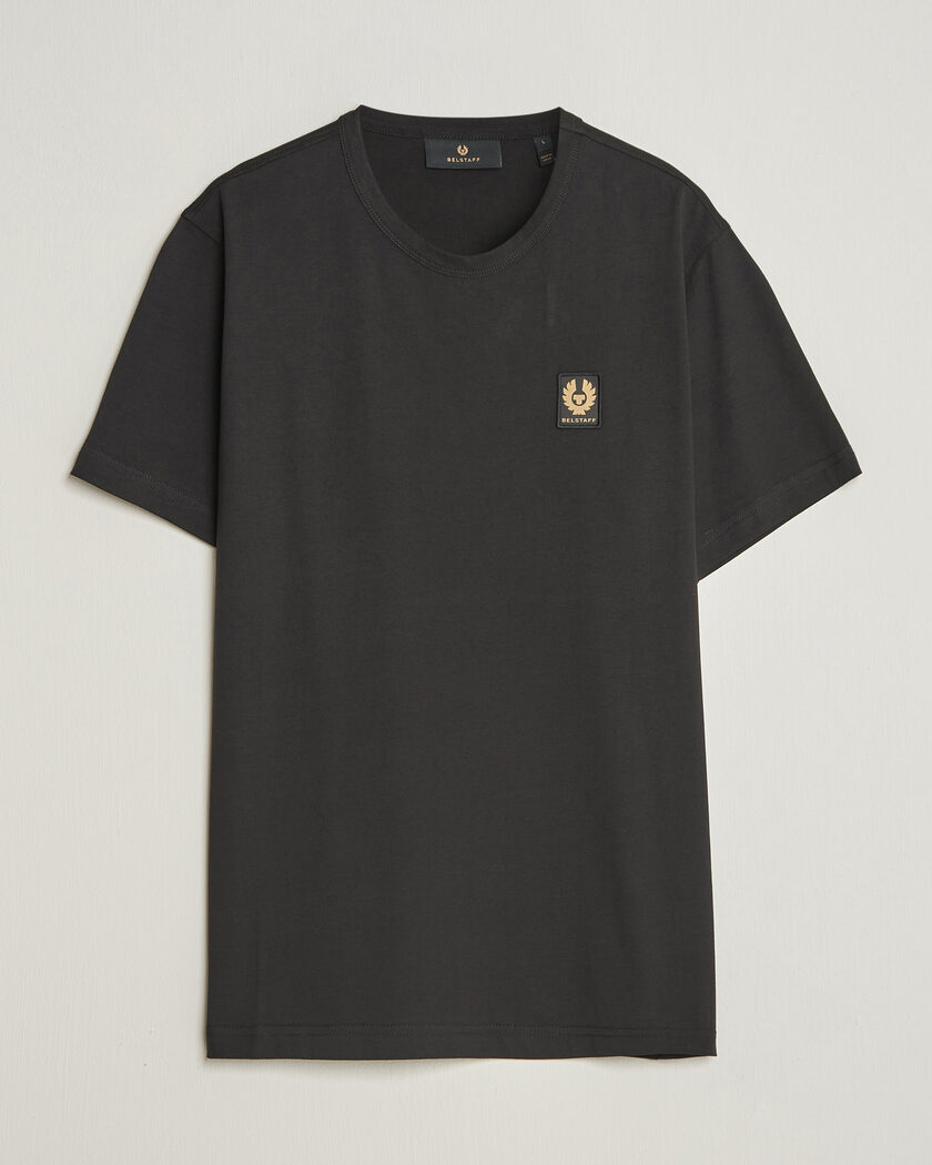 Belstaff Signature Crew Neck T-Shirt Black – Musta