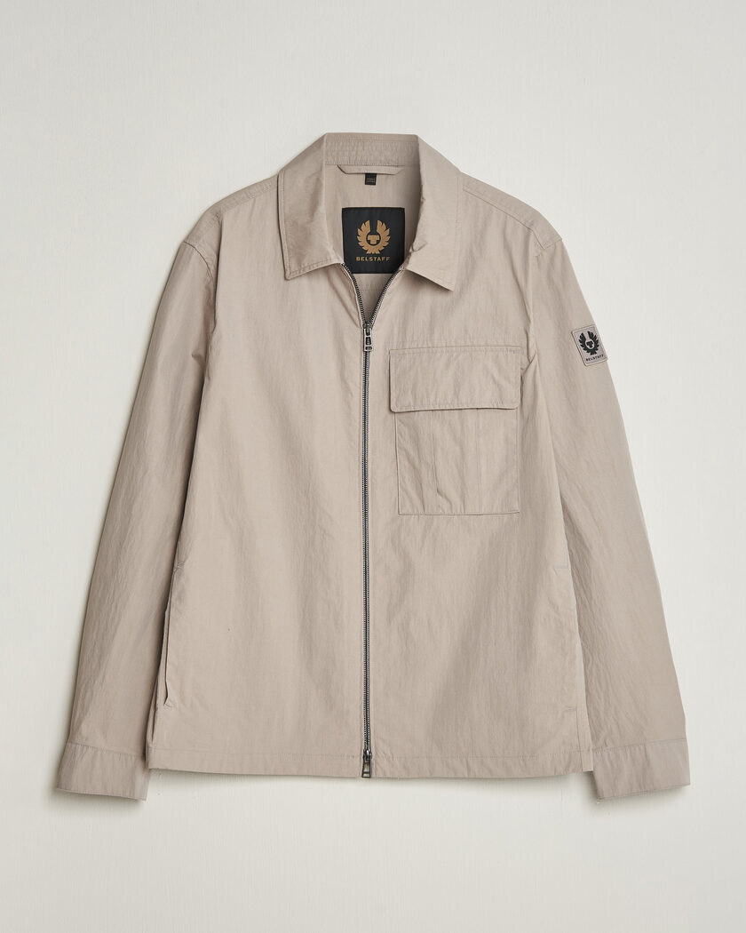 Belstaff Cargo Overshirt Concrete – Harmaa