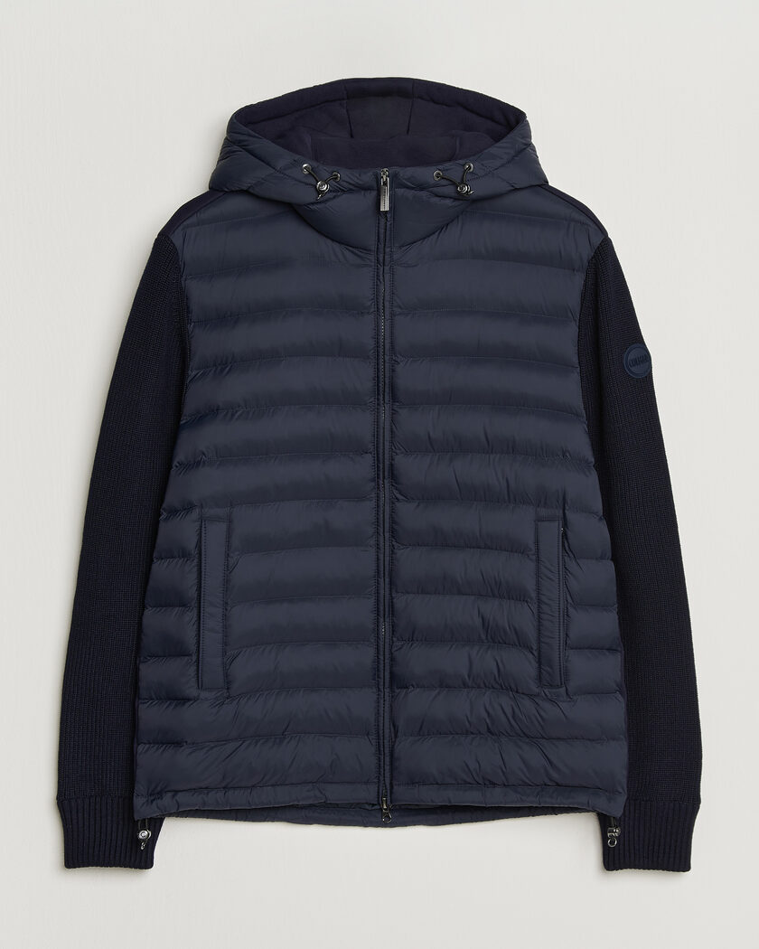 Colmar Hybrid Hood Jacket Navy – Sininen