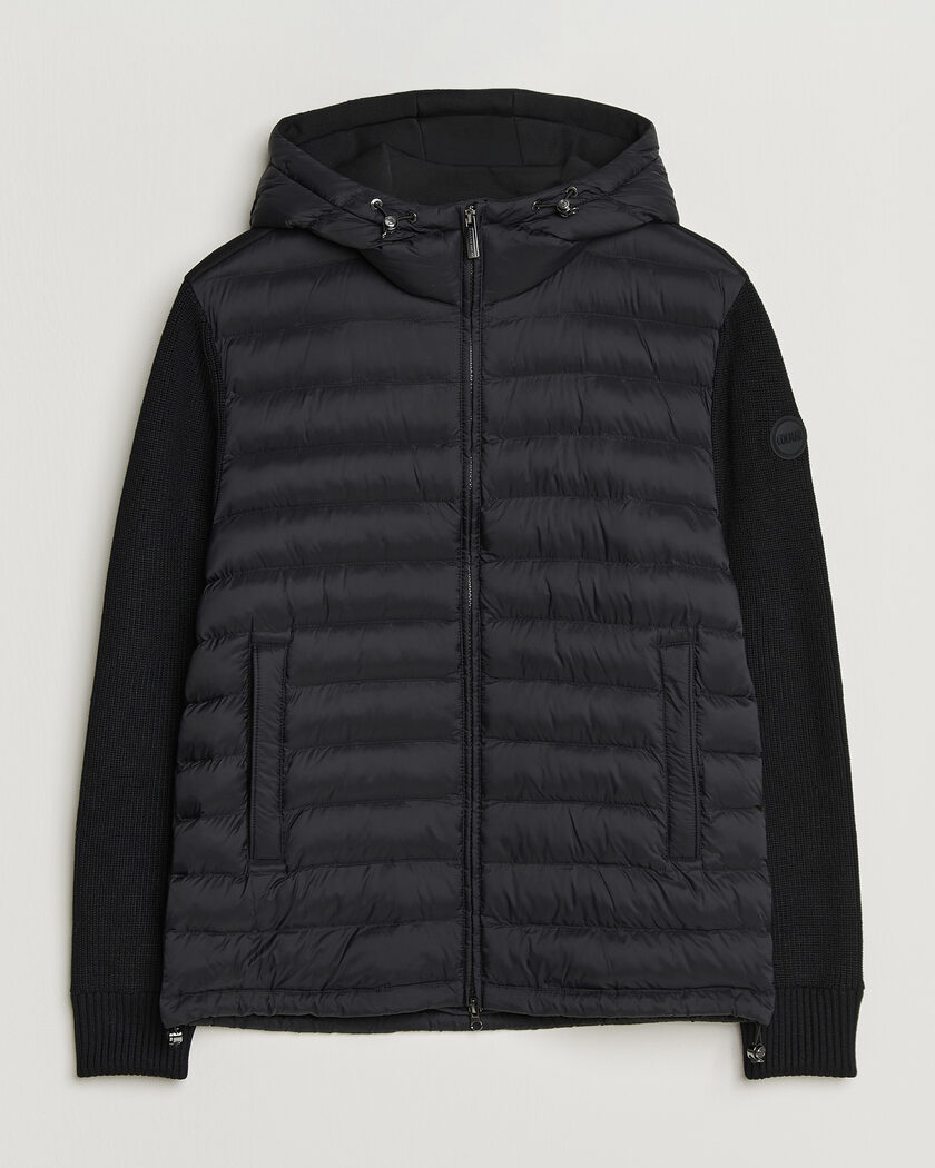 Colmar Hybrid Hood Jacket Black – Musta