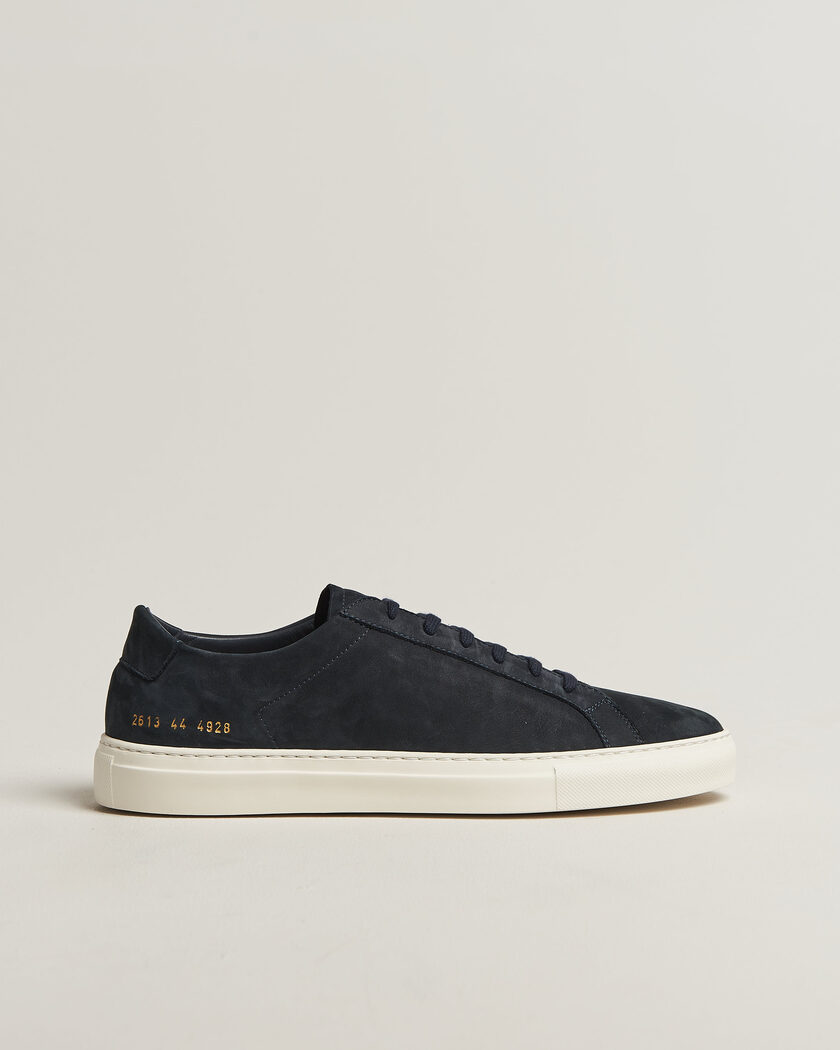 Common Projects Original Achilles Nubuck Sneaker Navy – Sininen