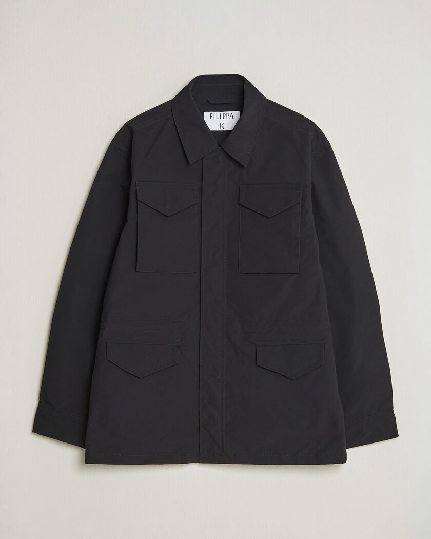  Filippa K Field Jacket Black – Musta