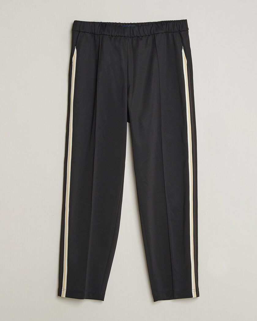 Fred Perry Tipped Taped Track Pants Black – Musta