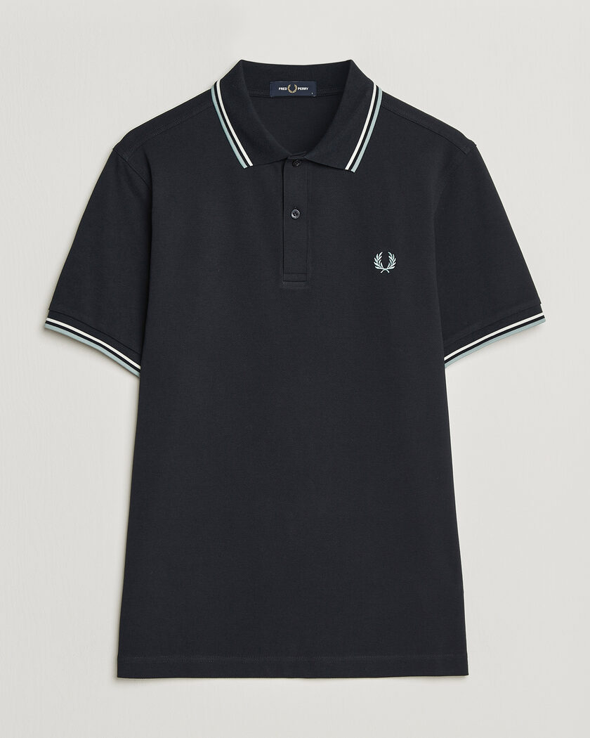 Fred Perry Twin Tipped Polo Shirt Navy – Sininen