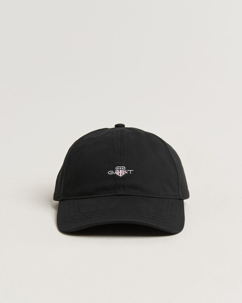 Gant Cotton Twill Cap Black – Musta