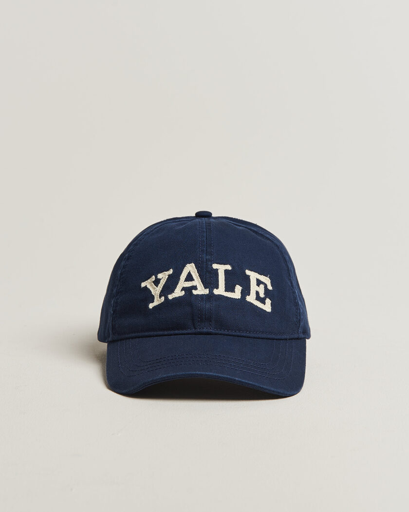 Gant YALE Heavy Washed Cotton Twill Cap Marine – Sininen