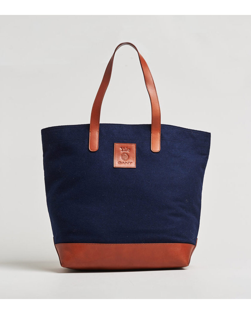 Gant YALE Melton Tote Bag Marine – Sininen