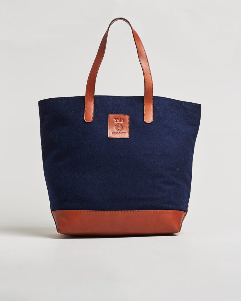 Gant YALE Melton Tote Bag Marine – Sininen