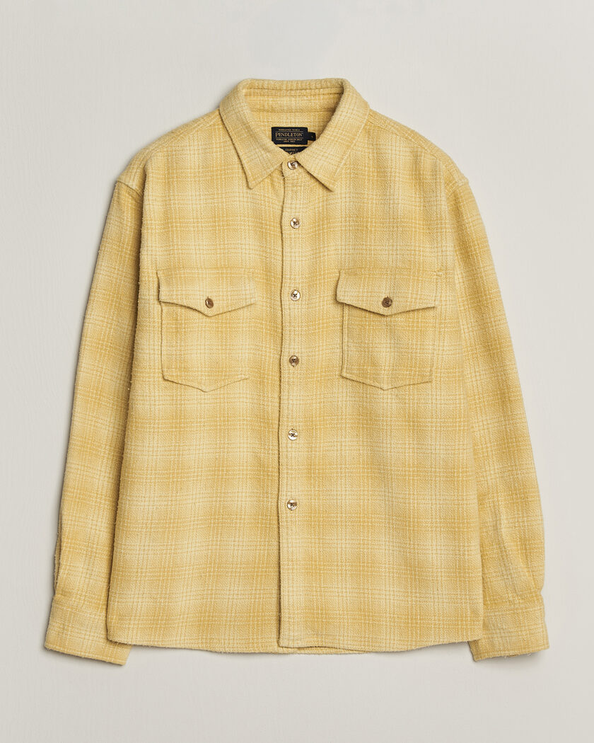 Pendleton Big Pocket Shirt Cream Shadow – Keltainen