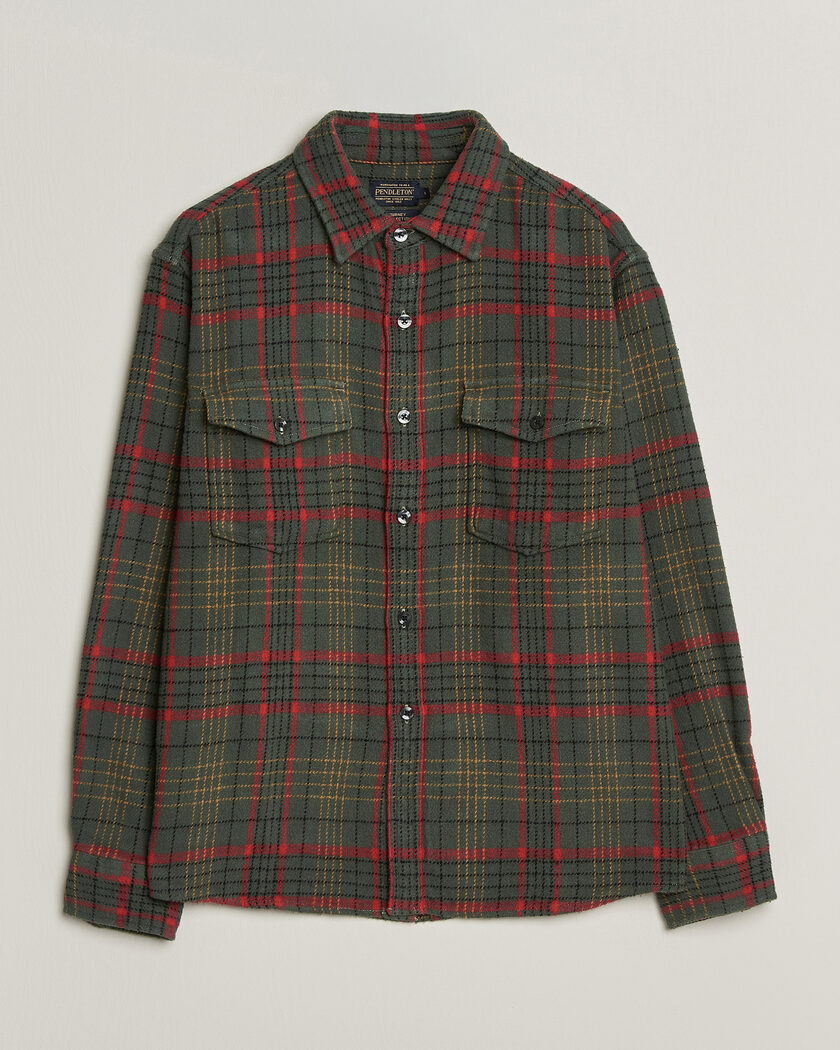 Pendleton Big Pocket Shirt Green – Monivärinen