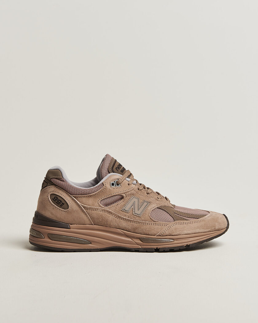 New Balance Made In US & UK New Balance Made in Made in UK 991v2 Walnut – Beige
