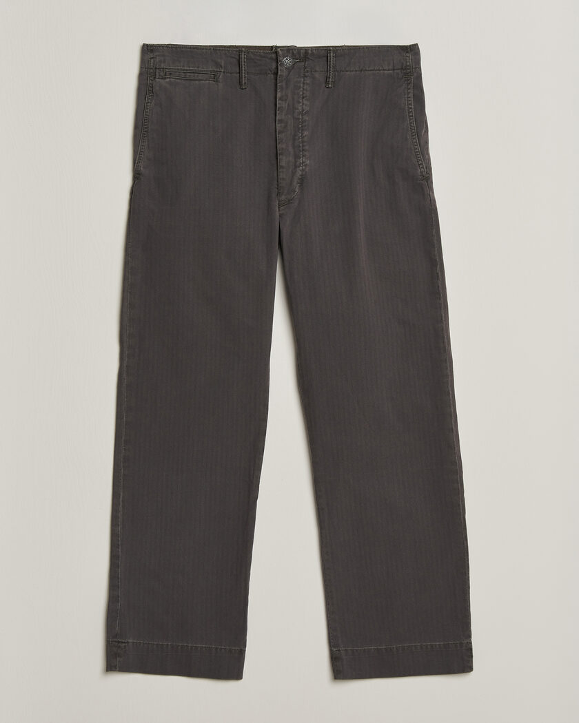 RRL Field Chino Black – Harmaa