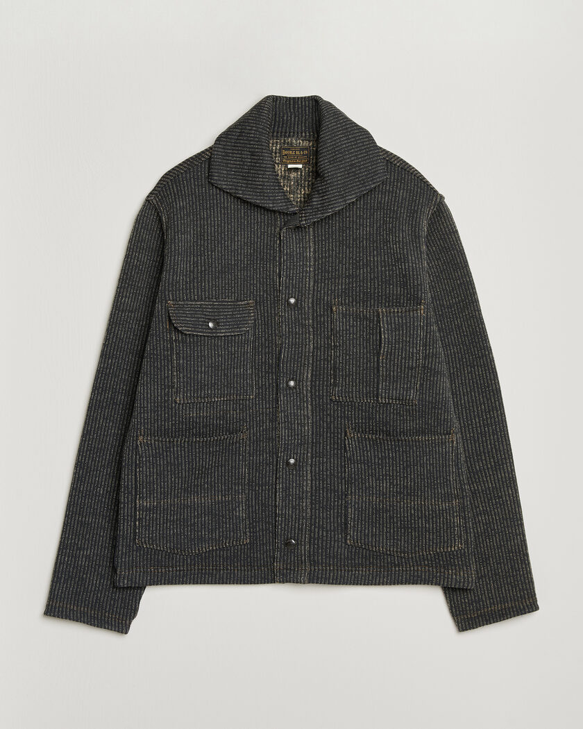 RRL Charles Cardigan Jacket Charcoal – Harmaa