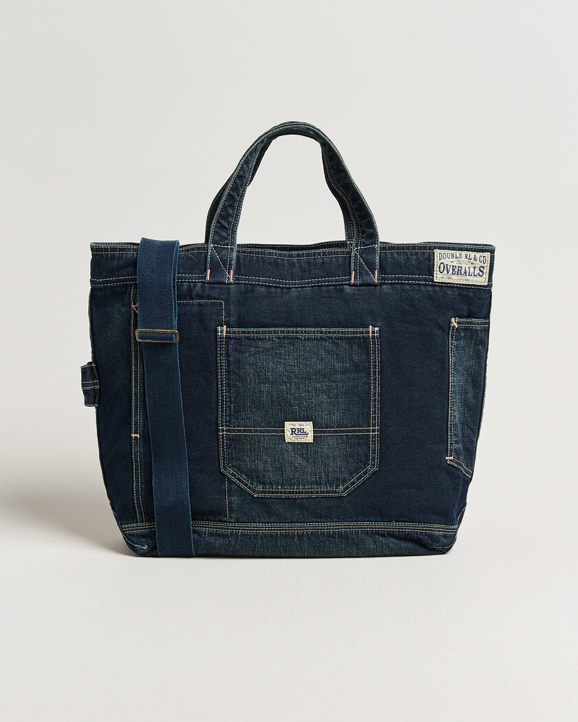 RRL Roy Totebag Indigo – Sininen