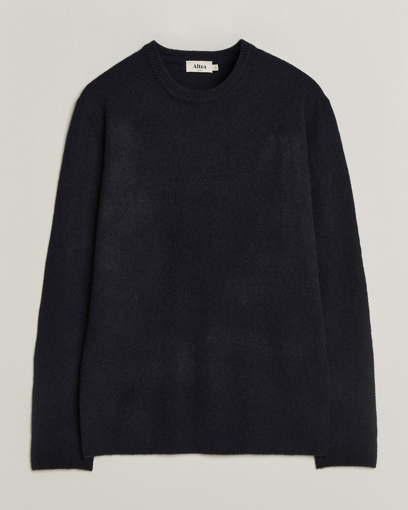  Altea Cloud Cashmere Blend Sweater Navy – Sininen