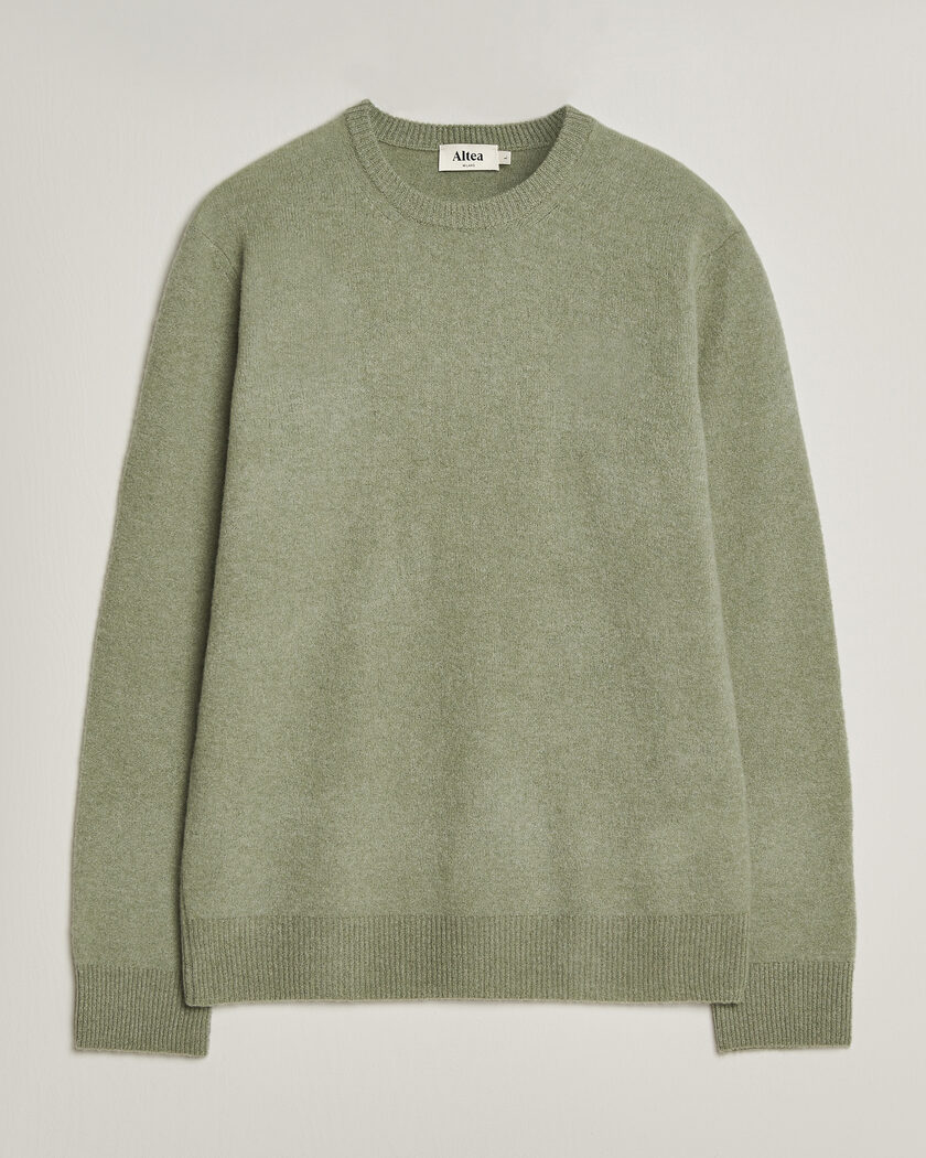 Altea Cloud Cashmere Blend Sweater Mint Green – Vihreä