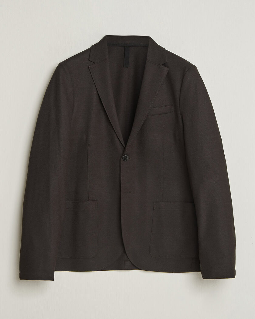 Harris Wharf London Two Button Superfine Merino Blazer Brown – Ruskea
