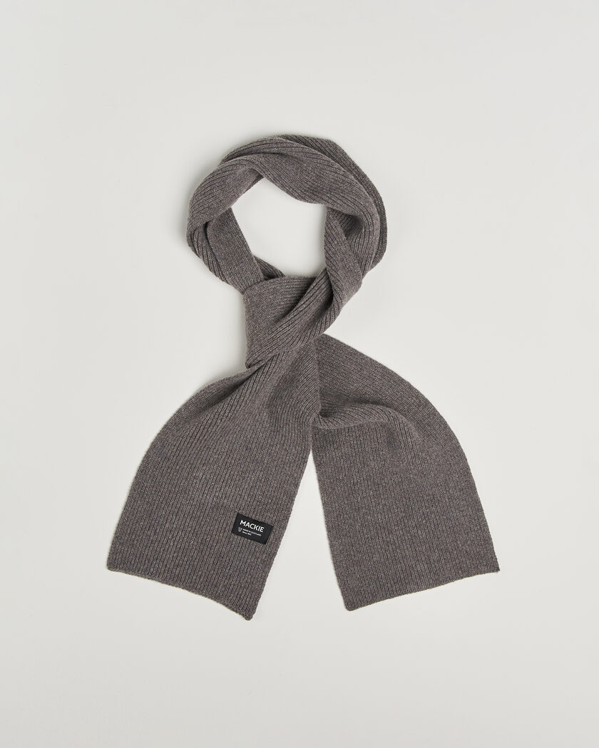Robert Mackie Clyde Lambswool Scarf Light Brown – Ruskea