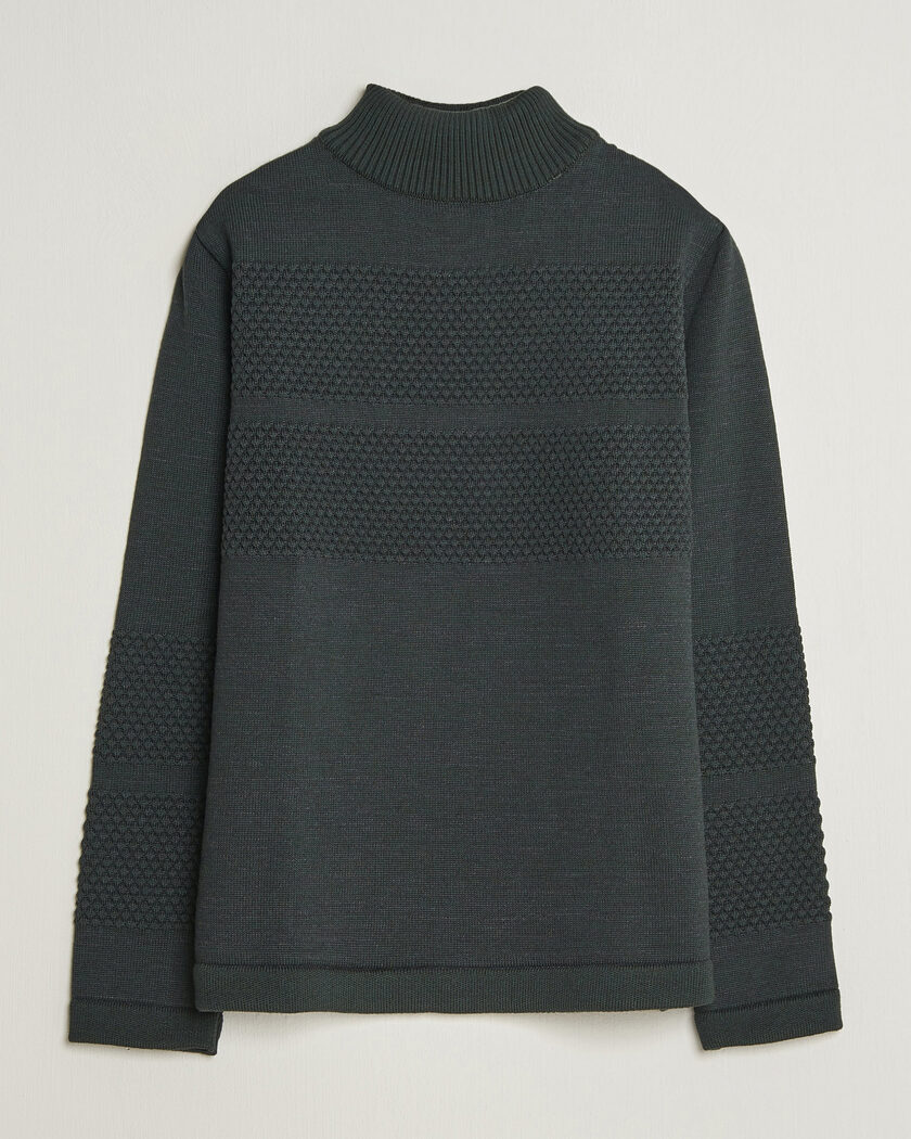 S.N.S. Herning Fisherman High Neck Terrain Green – Vihreä