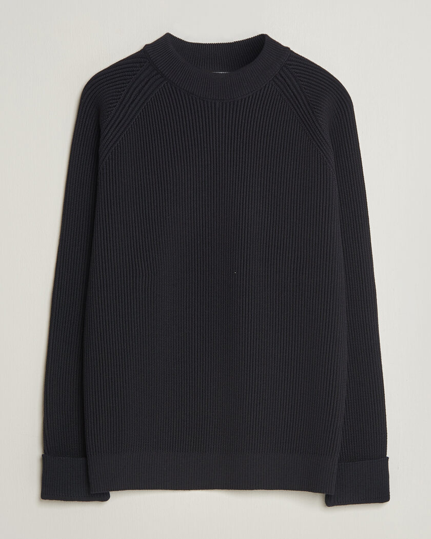 S.N.S. Herning Render Mock Neck Navy Blue – Sininen