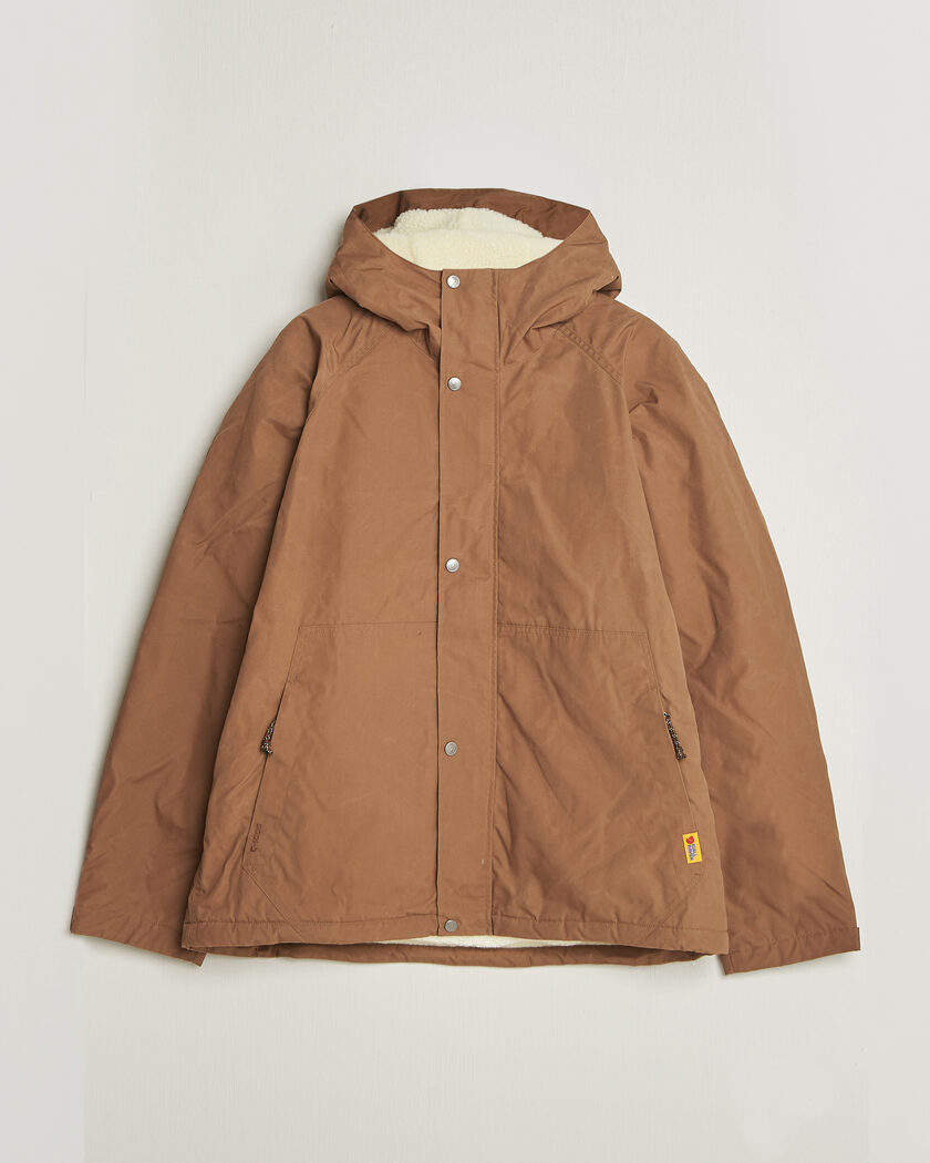 Fjällräven Vardag G-1000 Pile Jacket Wood Brown – Ruskea