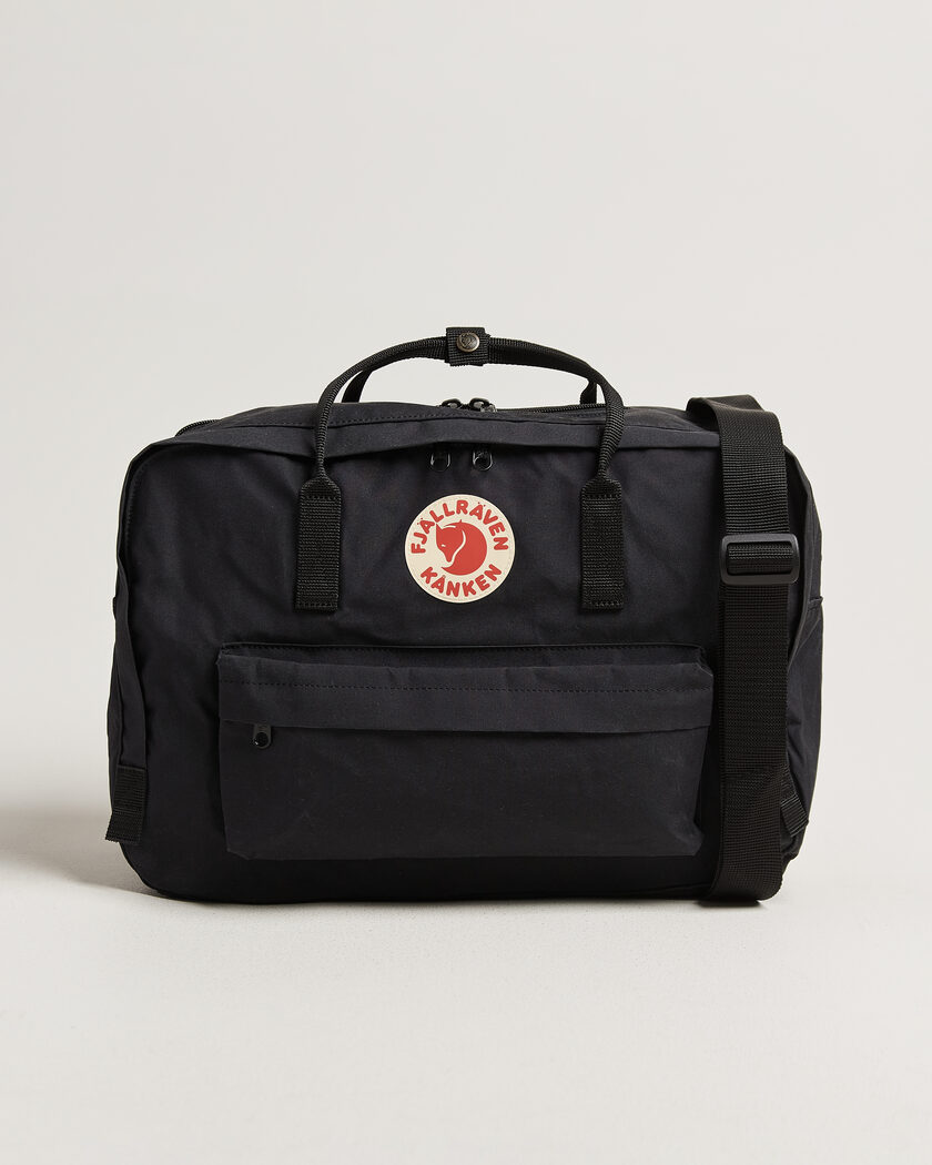 Fjällräven Kånken Weekender Black – Musta