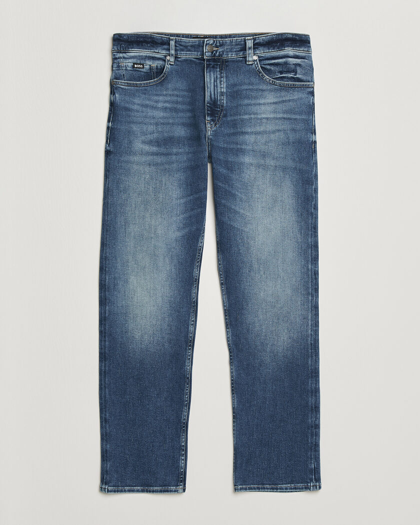 BOSS BLACK Ogden Regular Fit Jeans Medium Blue – Sininen