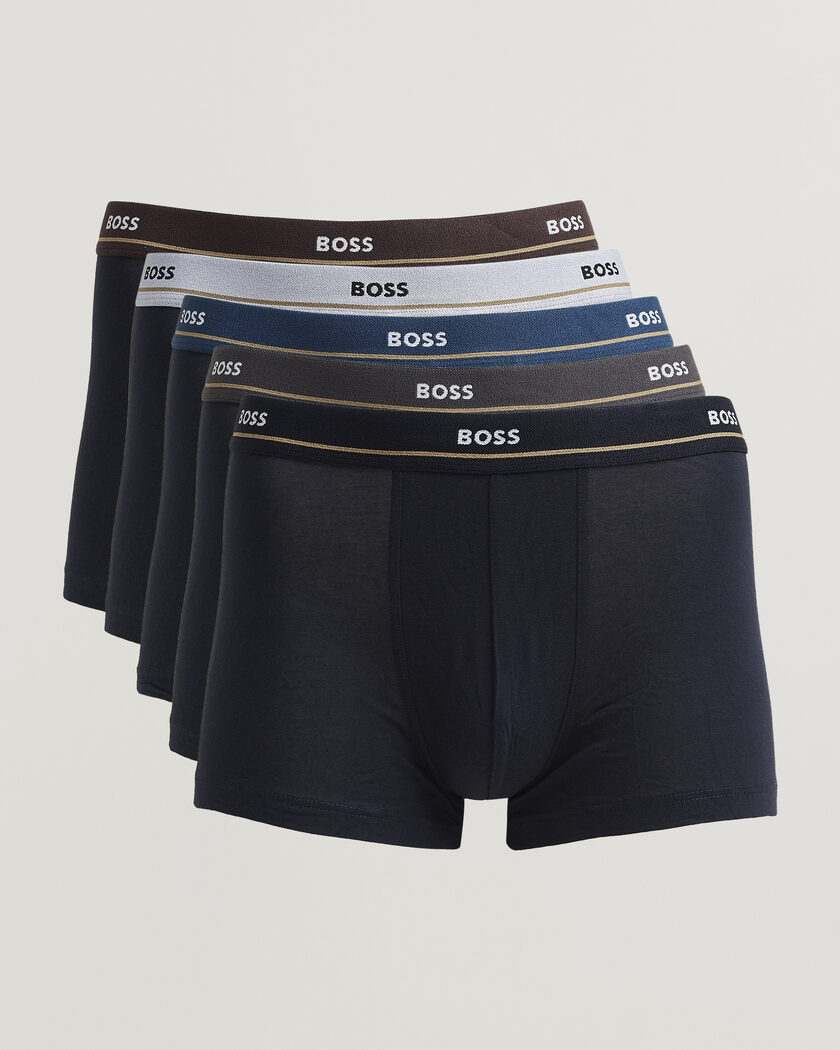 BOSS BLACK 5-Pack Trunk Open Blue – Sininen