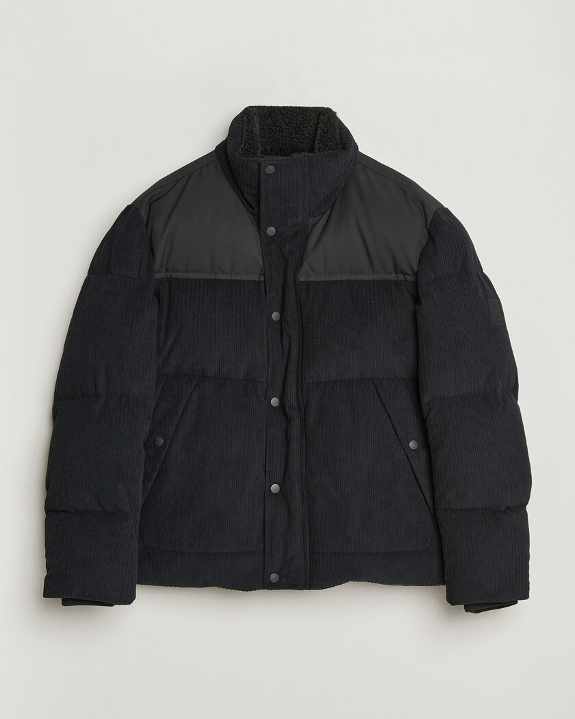 BOSS ORANGE Ocord Corduroy Jacket Black – Musta