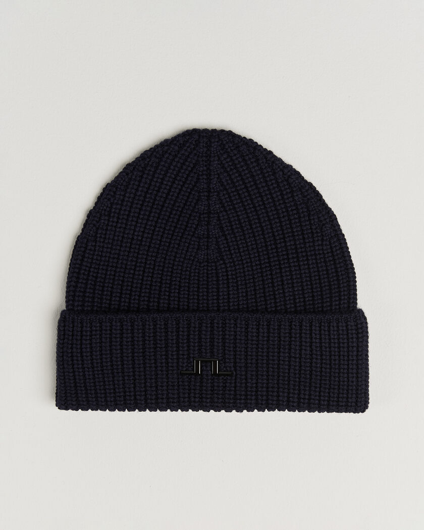  J.Lindeberg Merino Beanie JL Navy – Sininen
