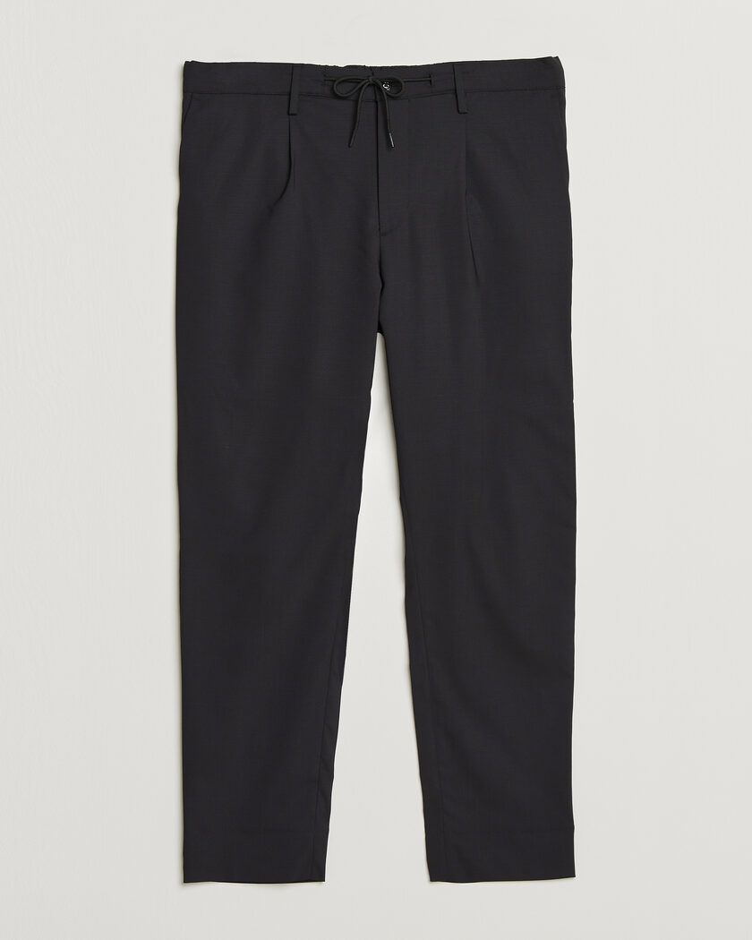 J.Lindeberg Harris Stretch Wool Pants Black – Musta