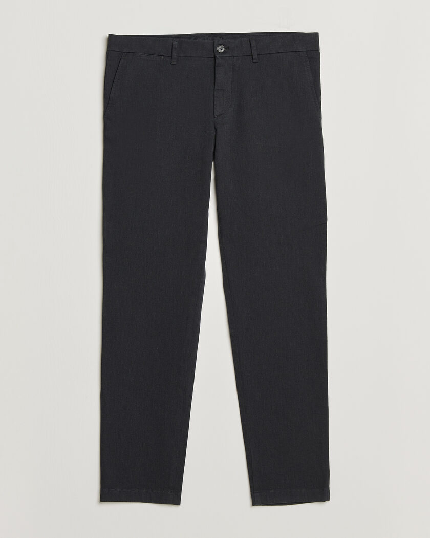 J.Lindeberg Chase Stretch Flannel Trousers Dark Grey – Harmaa
